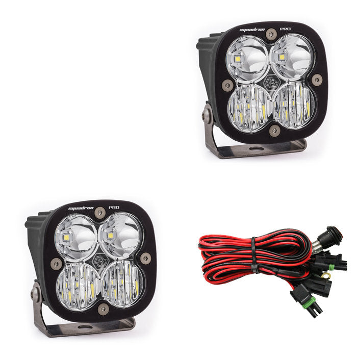 Baja Designs Squadron Pro Driving/Spot Combo LED Lights -Pair