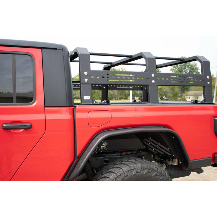 Fishbone Offroad Tackle Bed Rack Half and Full Height for 20-25 Jeep Gladiator JT