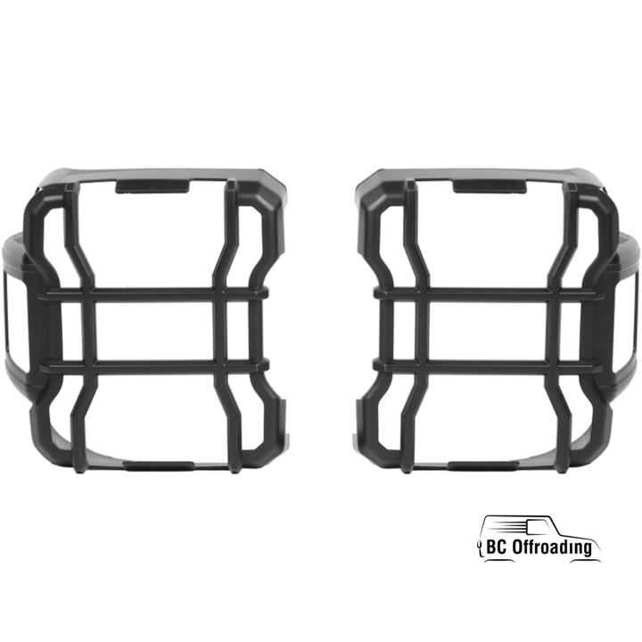 Jeep Wrangler Jl Rubicon Black Rear Led Tail Light Guards 2018+