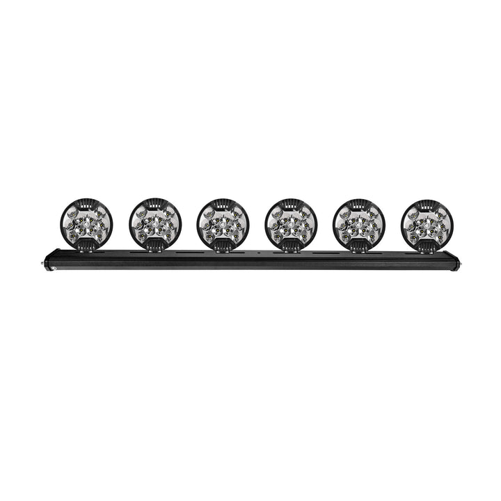 KC HiLiTES 50" Overhead Xross Bar Light Mount Kit  for 18-25Jeep Wrangler JL & Gladiator JT