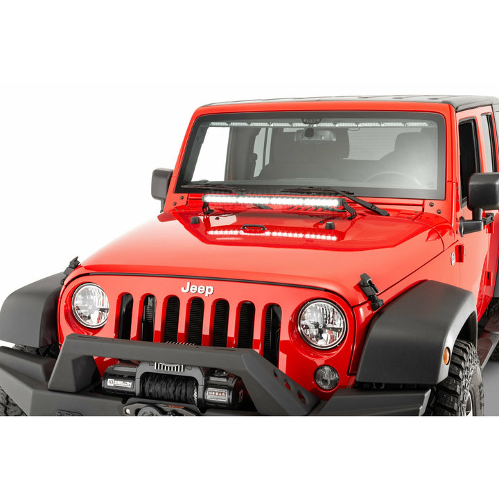 Quadratec Stealth Light Bar for JL & JK Jeep Models