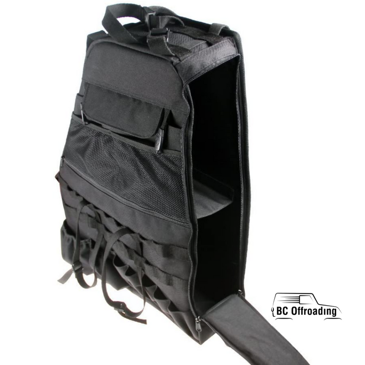 Roll Bar Storage Bags With Multi-Pockets And Extra For Jeep Wrangler Jku Jlu 2007+