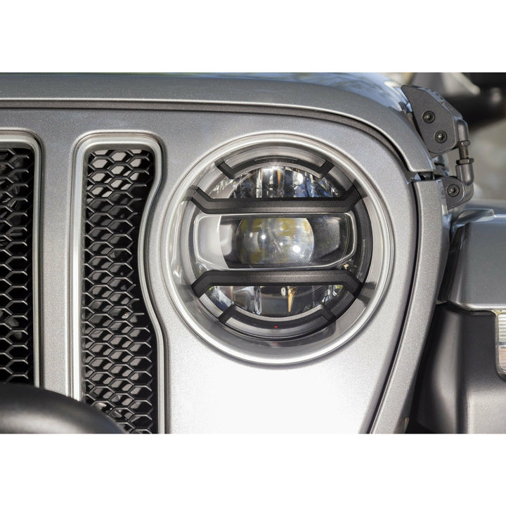 Rugged Ridge Elite Headlight Guards for 18-22 Jeep Wrangler JL & Gladiator JT