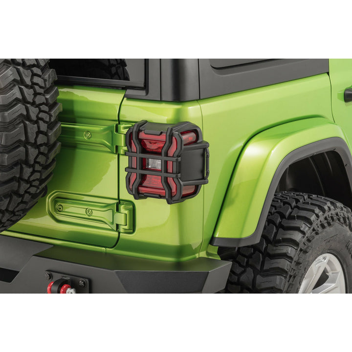 Rugged Ridge Elite Tail Light Guards for 18-25 Jeep Wrangler JL For Factory LED Lights