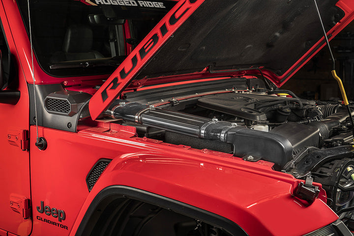 Rugged Ridge AmFib Snorkel System for 18-25 Jeep Wrangler JL & Gladiator JT