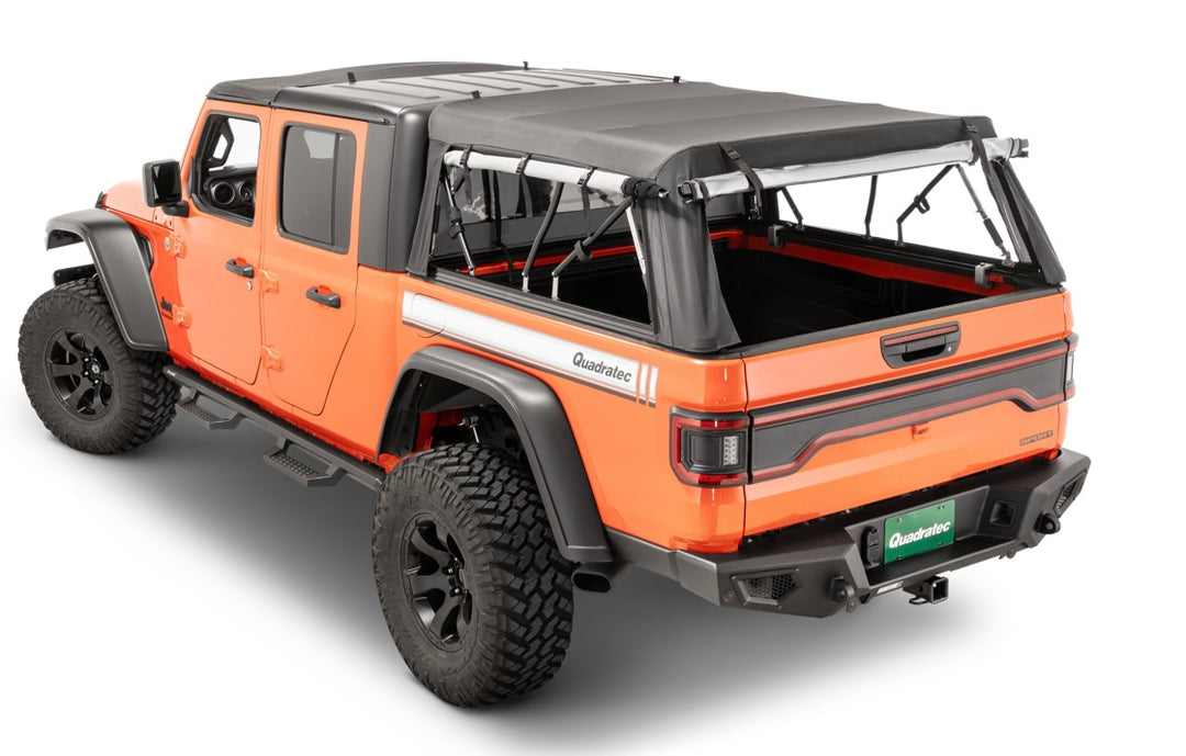 QuadraTop Folding Soft Bed Cap for 20-25 Jeep Gladiator JT