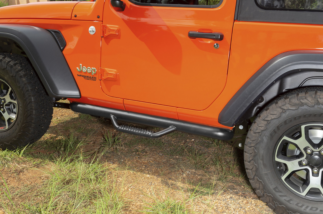 Rugged Ridge Spartan Nerf Bars for 18-25 Jeep Wrangler JL 2 Door