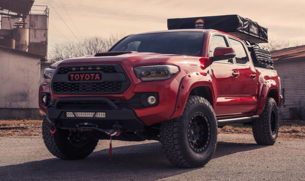 Durable Access Cab Long Bed Revo Rock Sliders | BC Offroading