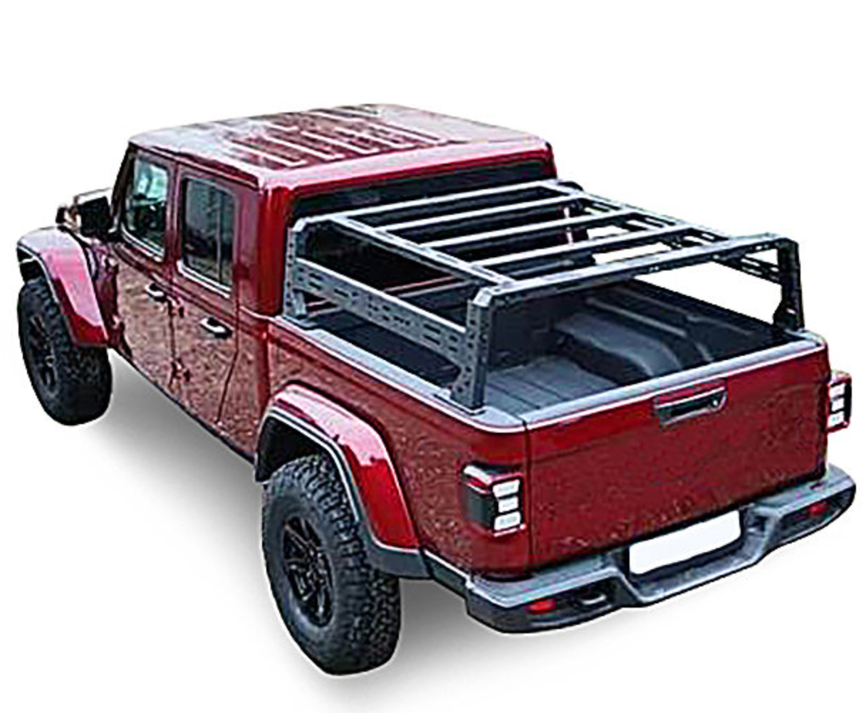 Black Horse Off Road Overland Utility Rack for 20-26 Jeep Gladiator JT ...