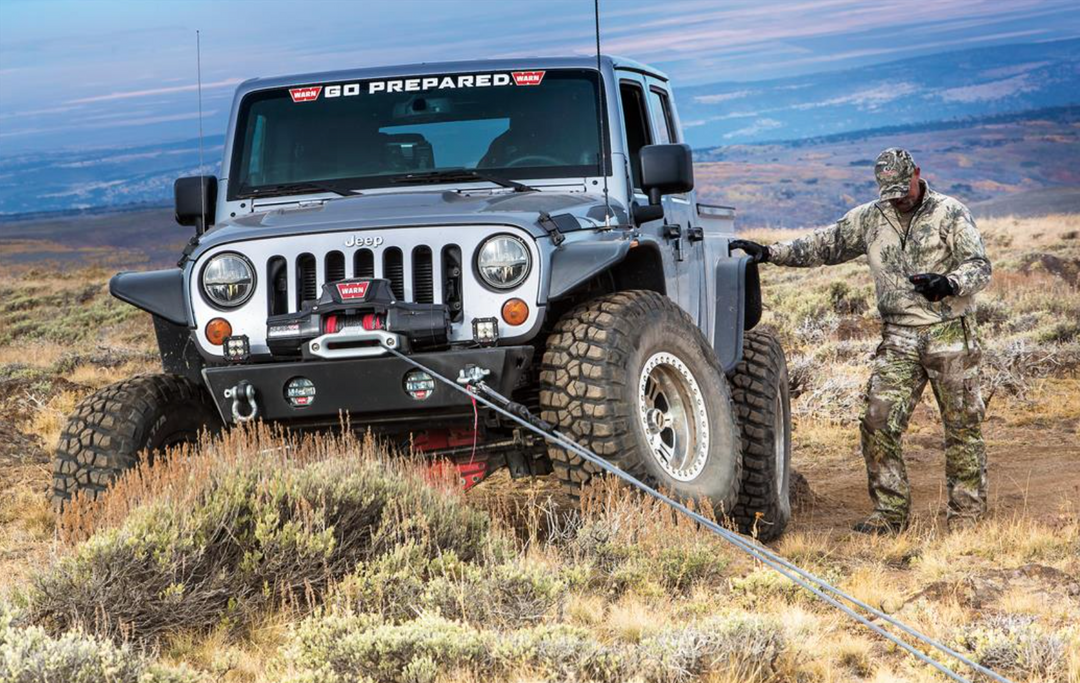 WARN ZEON 12-S Winch with Synthetic Rope