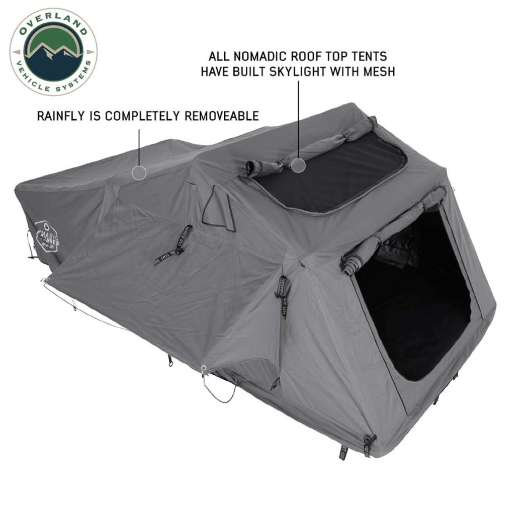 Overland Vehicle Systems Nomadic 4 Extended Roof Top Tent