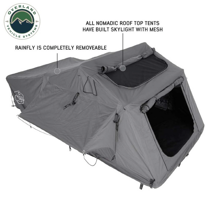 Overland Vehicle Systems Nomadic 4 Extended Roof Top Tent