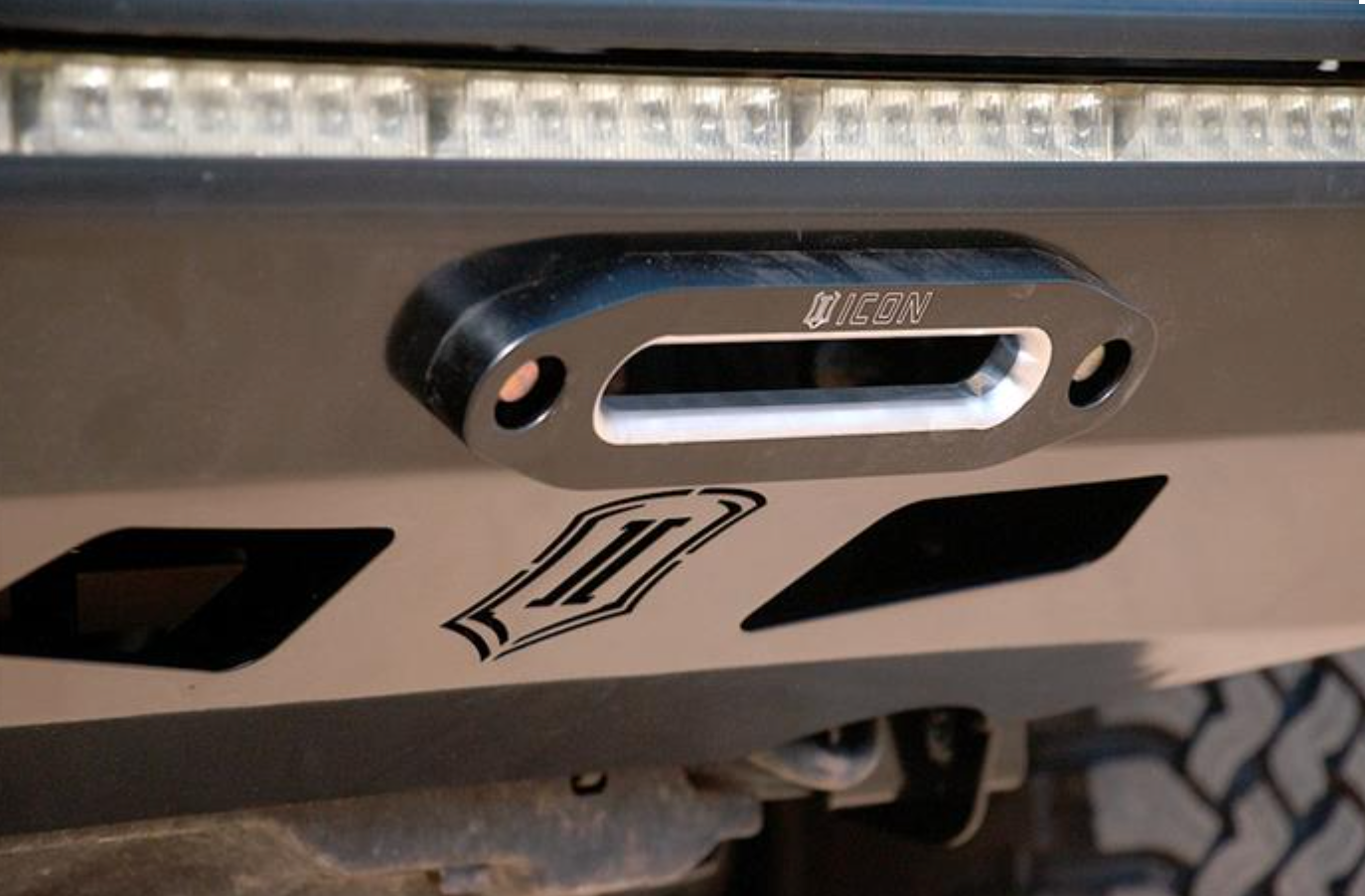 2016+ Toyota Tacoma | Icon Impact Off-Road Armor Sport Front Bumper