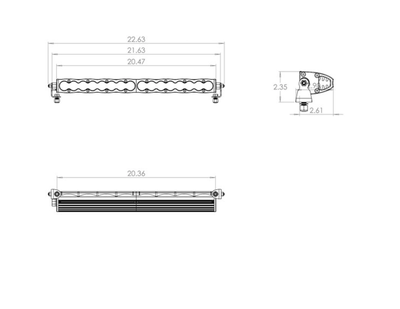 Baja Designs S8 Straight Light bar