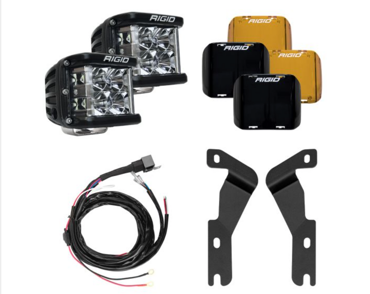 Rigid Industries A-Pillar Light Kit for 2016-2023 Toyota Tacoma