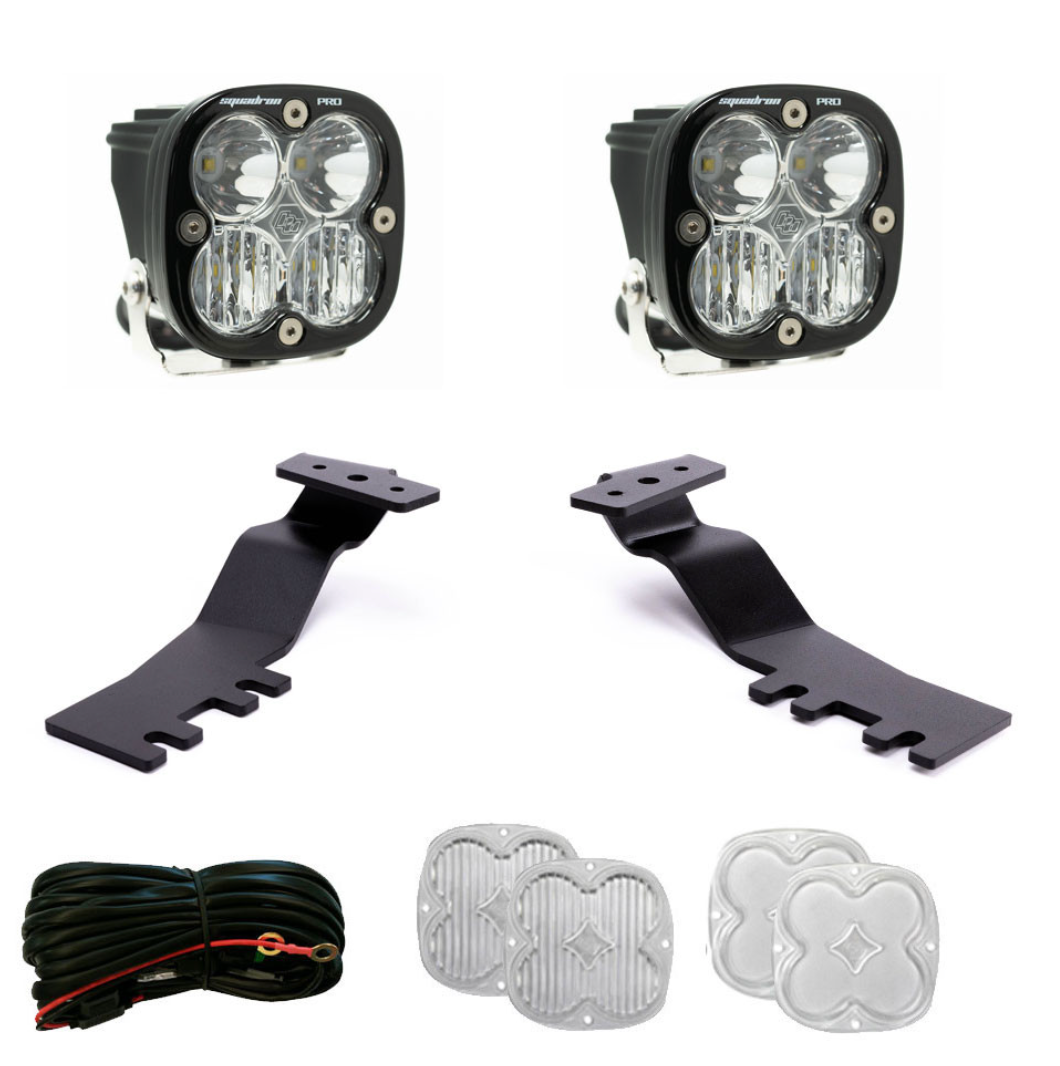 Baja Designs Toyota Tacoma Squadron Pro A-Pillar Kit - 2024-Current