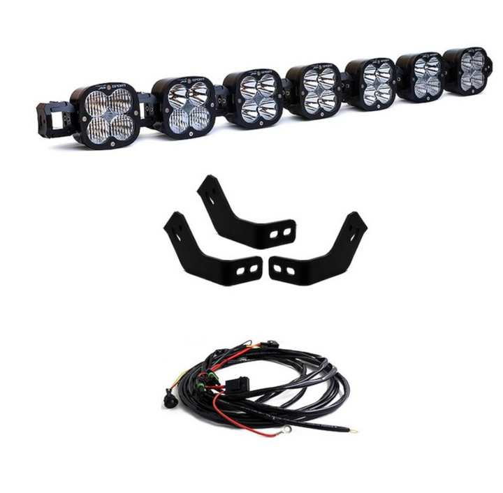 Baja Designs Toyota XL Linkable Roof Light Bar Kit For Prinsu/Sherpa Rack