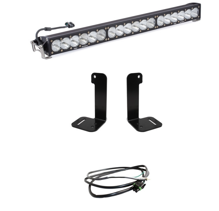 Baja Designs Jeep JL/JT OnX6+ 30 Inch Bumper Light Kit - Jeep 2020-24 Gladiator; 2018-25 Wrangler JL