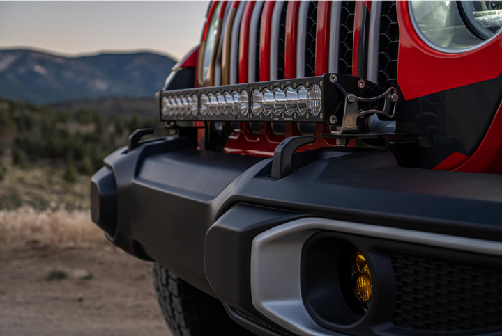 Baja Designs Jeep JL/JT OnX6+ 30 Inch Bumper Light Kit - Jeep 2020-24 Gladiator; 2018-25 Wrangler JL