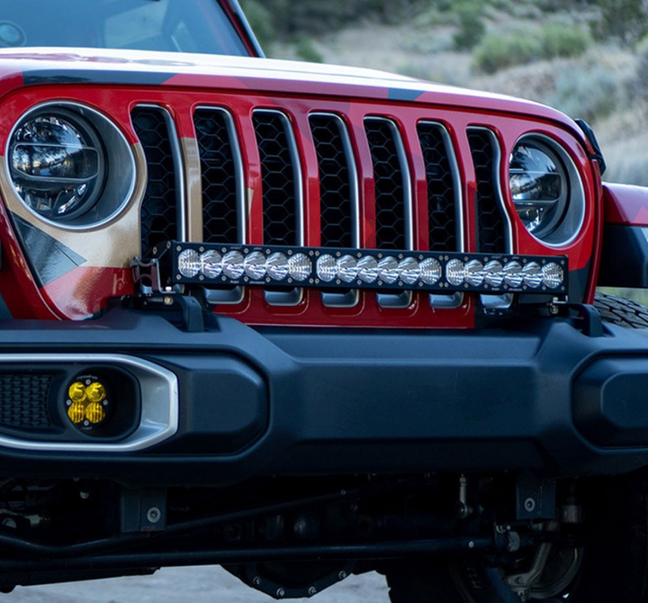 Baja Designs Jeep JL/JT OnX6+ 30 Inch Bumper Light Kit - Jeep 2020-24 Gladiator; 2018-25 Wrangler JL