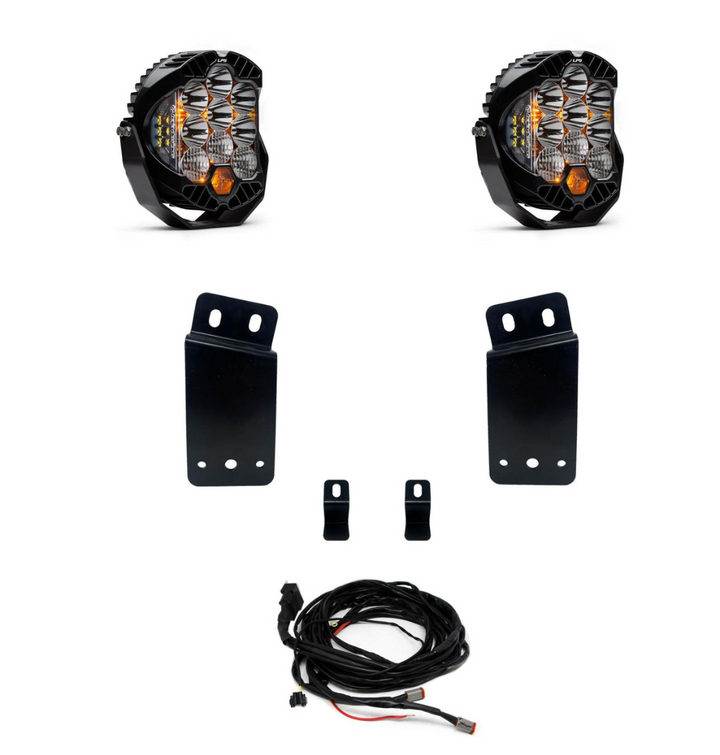 RAM LP9 Pro Bumper Light Kit - RAM 2019-24 1500 Rebel; 2021-24 1500 TRX