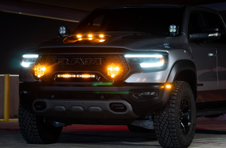 RAM LP9 Pro Bumper Light Kit - RAM 2019-24 1500 Rebel; 2021-24 1500 TRX