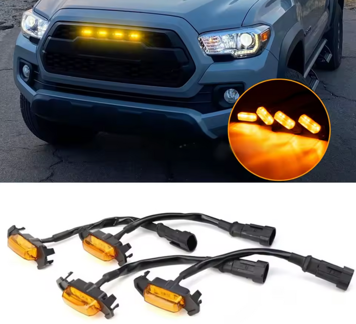 BC Offroading LED Front Grille Running Lights Toyota Tacoma 2016-2023