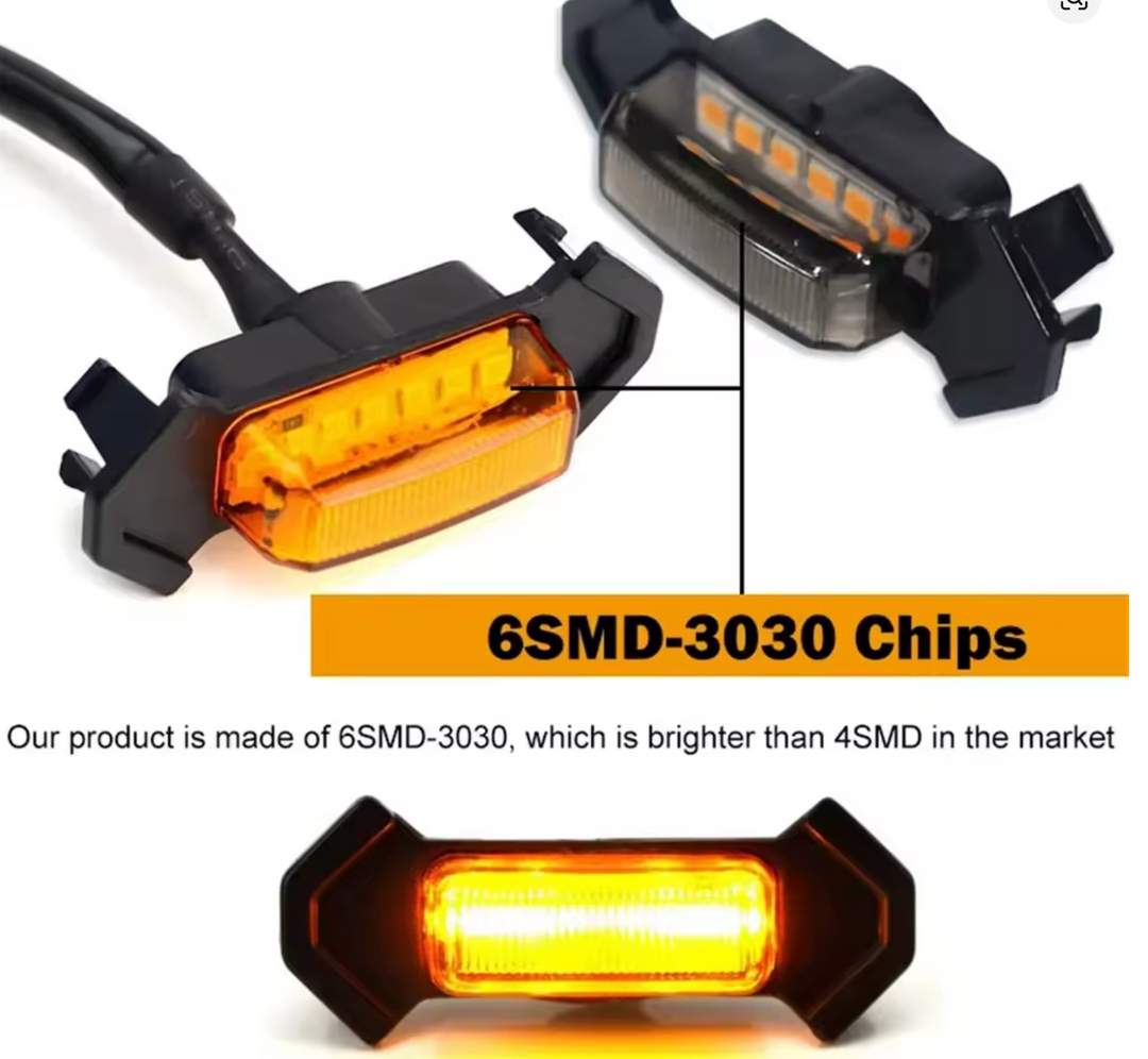 BC Offroading LED Front Grille Running Lights Toyota Tacoma 2016-2023