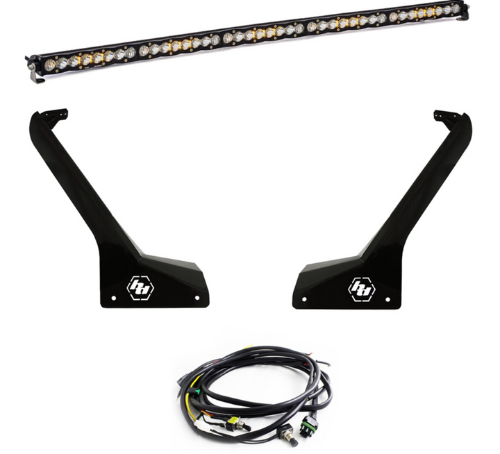 Jeep JL/JT S8 50 Inch Roof Mount Light Kit - Jeep 2020-2025 Gladiator; 2018-2025 Wrangler JL