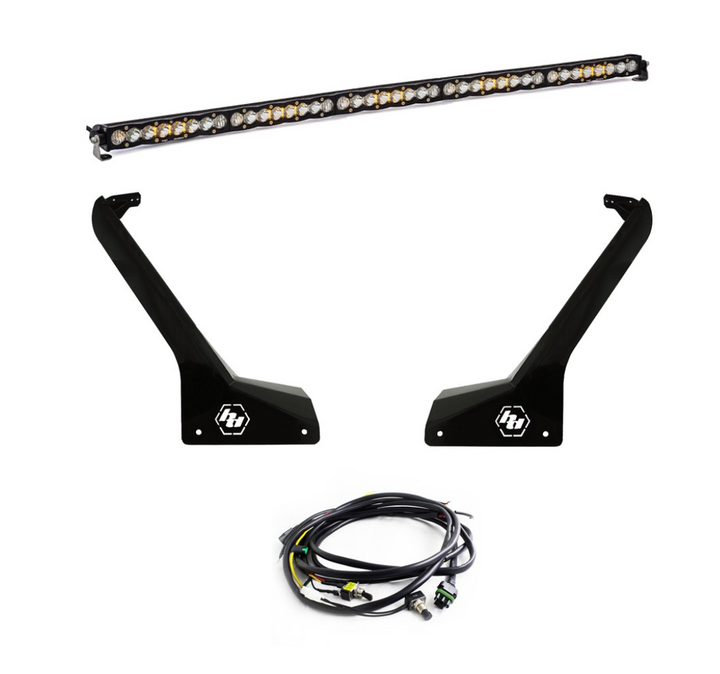 Jeep JL/JT S8 50 Inch Roof Mount Light Kit - Jeep 2020-2025 Gladiator; 2018-2025 Wrangler JL