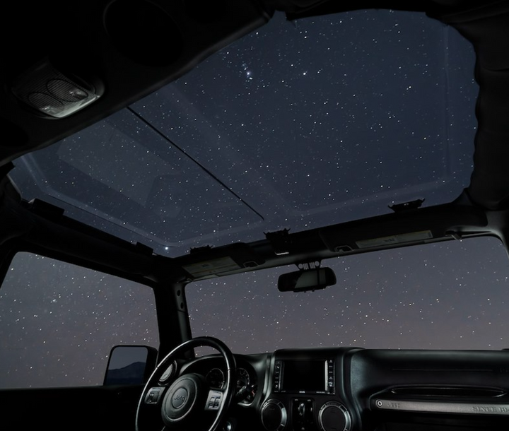Putco Element Sky View Clear Lid Hard Top for Roof for Jeep Wrangler JK 2009-2017 (Also fits 2018 JK body)