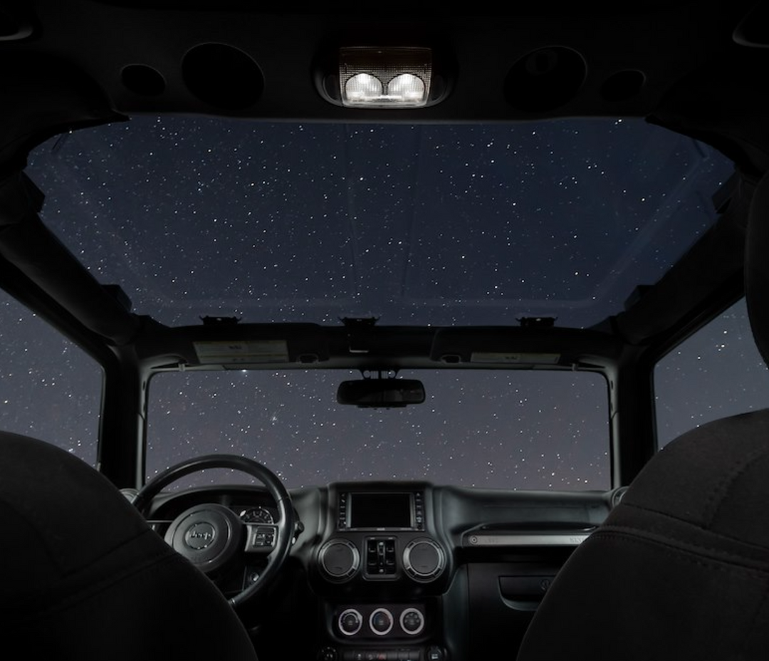 Putco Element Sky View Clear Lid Hard Top for Roof for Jeep Wrangler JK 2009-2017 (Also fits 2018 JK body)