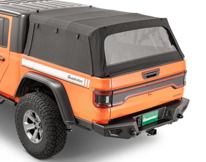 QuadraTop Folding Soft Bed Cap for 20-25 Jeep Gladiator JT