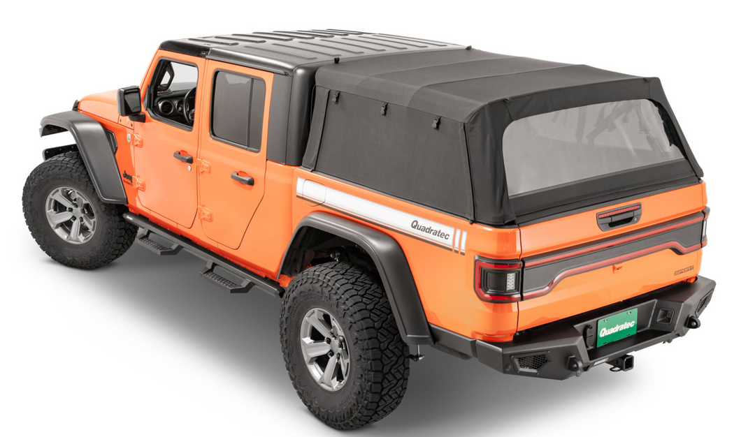 QuadraTop Folding Soft Bed Cap for 20-25 Jeep Gladiator JT