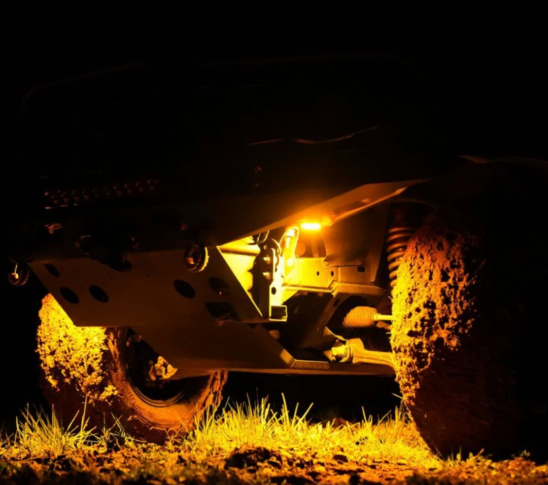 KC Hilites Cyclone V2 LED 6-Light - Rock Light Kit