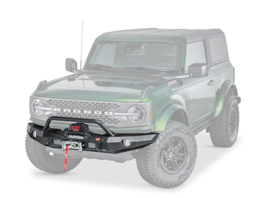 Warn Elite Series Front Bumper - 2021-2026 Ford Bronco