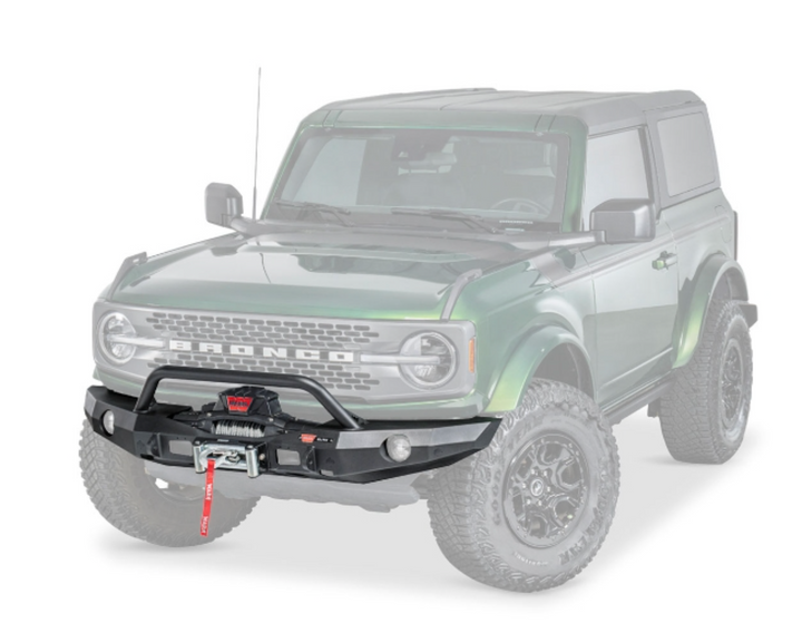 Warn Elite Series Front Bumper - 2021-2026 Ford Bronco
