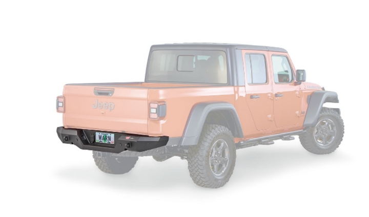 Warn Elite Series Rear Bumper for Jeep JT Gladiator 2020-2026