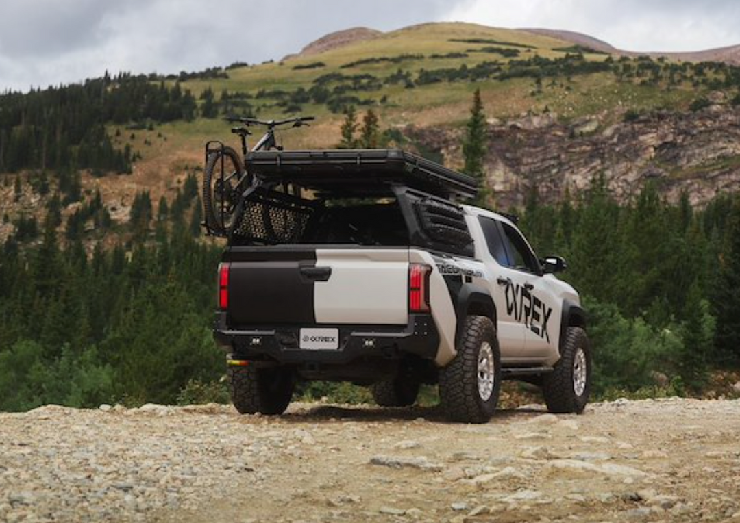 Alpharex - 2024-2025 Toyota Tacoma NOVA-Series Prismatic LED Tail Lights Alpha-Black