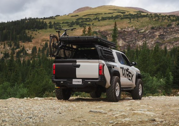 Alpharex - 2024-2025 Toyota Tacoma NOVA-Series Prismatic LED Tail Lights Alpha-Black