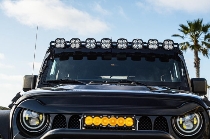 Baja Designs Jeep JK XL Linkable Roof Mount Light Kit - Jeep 2007-18 Wrangler JK
