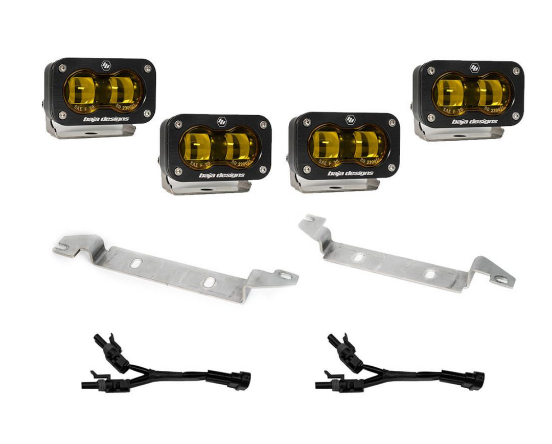 Baja Designs Toyota S2 SAE OEM Fog Light Replacement Kit - Toyota 2024-On Tacoma