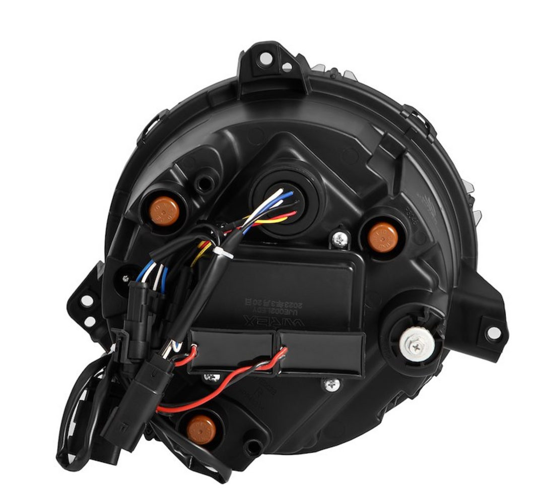 AlphaRex NOVA-Series LED Projector Headlights Alpha-black 18-25 Jeep Wrangler JL/Gladiator