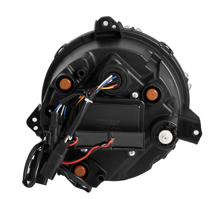 AlphaRex NOVA-Series LED Projector Headlights Alpha-black 18-25 Jeep Wrangler JL/Gladiator