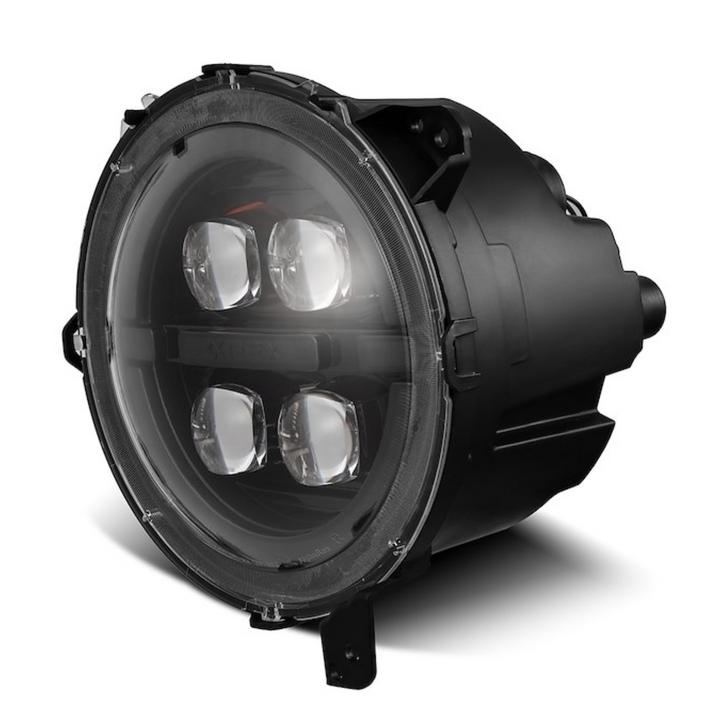 AlphaRex NOVA-Series LED Projector Headlights Alpha-black 18-25 Jeep Wrangler JL/Gladiator