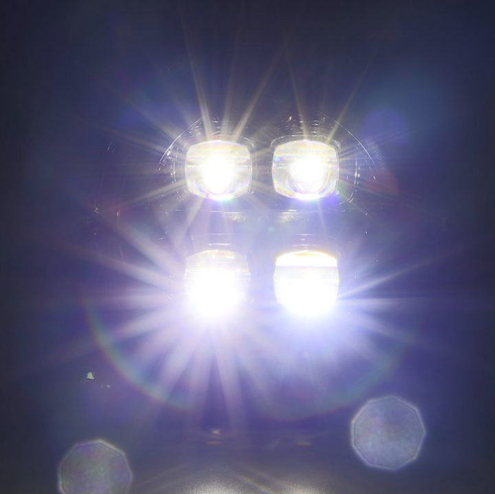 AlphaRex NOVA-Series LED Projector Headlights Alpha-black 18-25 Jeep Wrangler JL/Gladiator