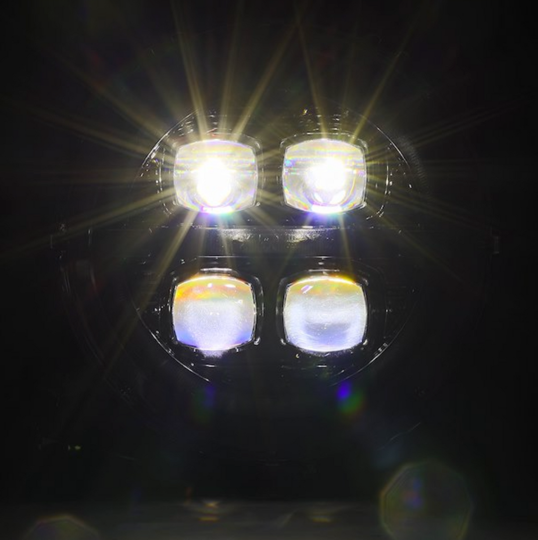 AlphaRex NOVA-Series LED Projector Headlights Alpha-black 18-25 Jeep Wrangler JL/Gladiator