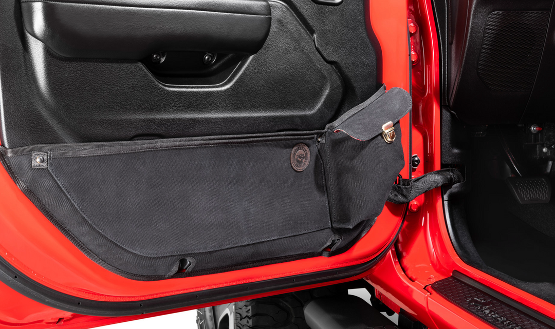 Overland Outfitters Door Panel Pockets for 18-26 Jeep Wrangler JL & Gladiator JT