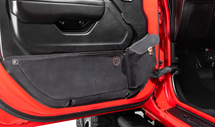 Overland Outfitters Door Panel Pockets for 18-26 Jeep Wrangler JL & Gladiator JT