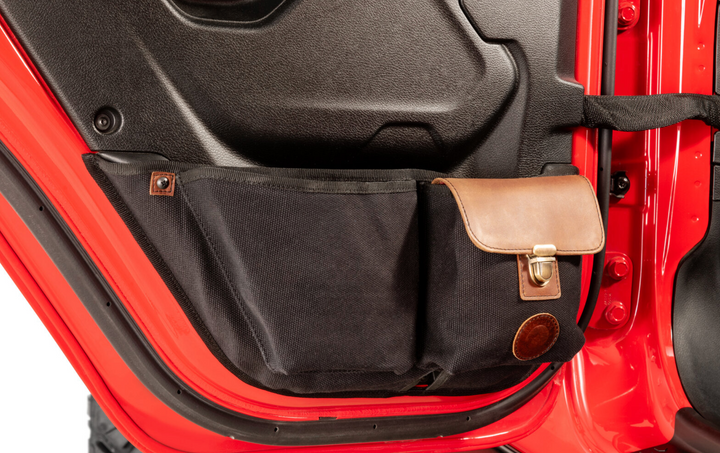 Overland Outfitters Door Panel Pockets for 18-26 Jeep Wrangler JL & Gladiator JT